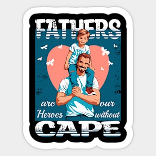 Father and Son Sticker